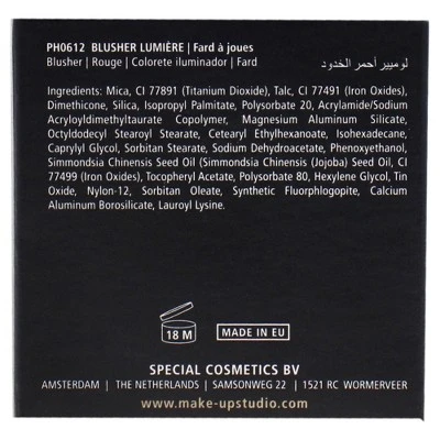 Blusher Lumiere - Sweet Pink By Make-Up Studio For Women - 0.06 Oz Powder 7 Blusher Lumiere - Sweet Pink By Make-Up Studio For Women - 0.06 Oz Powder - Image 5