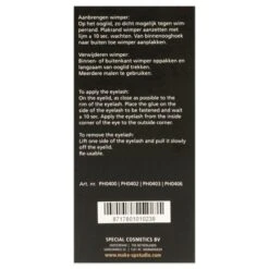 Make-Up Studio Amsterdam Eyelashes 1 - False Eyelashes - 1 Pair -Make-up Studio GUEST 6fe0818f 10fc 4ba6 95ce f71e63b2e323